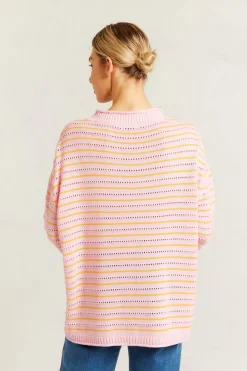 Alessandra Tops|Knitwear|Alyssa Sweater - Floss