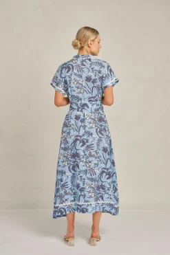 Alessandra Dresses|Candice Wave Dress Paradise - Cornflower
