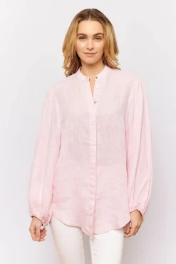 Alessandra Tops|Charade Shirt - Sherbert