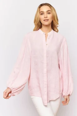 Alessandra Tops|Charade Shirt - Sherbert