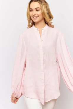Alessandra Tops|Charade Shirt - Sherbert