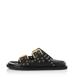 Alias Mae Slip On & Sandals|Patsy - Black Leather