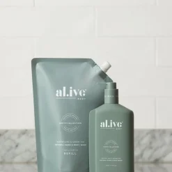 Al.ive Body Wash & Hand Wash|Kaffir Lime & Green Tea Wash - Refill