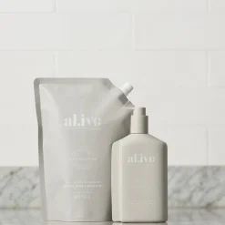 Al.ive Body Wash & Hand Wash|Sea Cotton & Coconut Wash - Refill