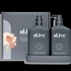 Al.ive Body Wash & Hand Wash|Wash & Lotion Duo - Coconut & Wild Orange