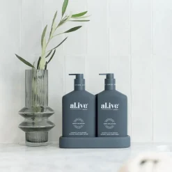 Al.ive Body Wash & Hand Wash|Wash & Lotion Duo - Coconut & Wild Orange