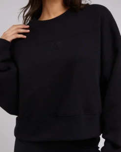 All About Eve Tops|Jumpers|Active Tonal Sweater - Black