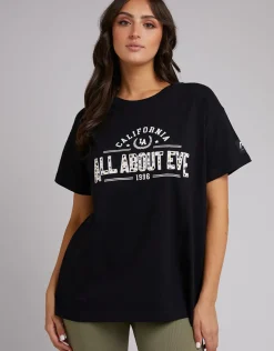 All About Eve Tops|Anderson Sports Tee - Black