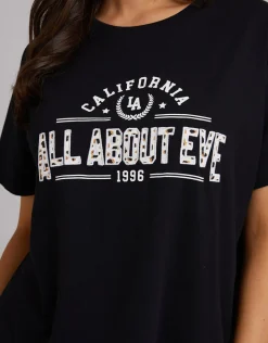 All About Eve Tops|Anderson Sports Tee - Black