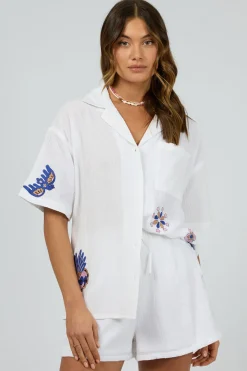 All About Eve Tops|Daria Shirt - White