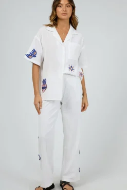 All About Eve Tops|Daria Shirt - White