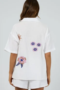 All About Eve Tops|Daria Shirt - White