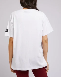 All About Eve Tops|National Tee - Vintage White