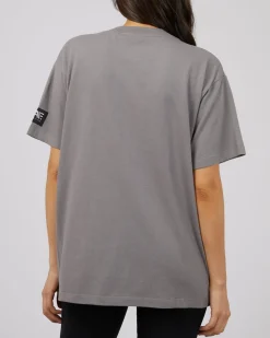 All About Eve Tops|Parker Active Tee - Charcoal
