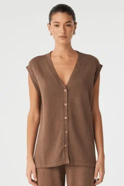 ARCAA Tops|Knitwear|Ada Vest - Cacao