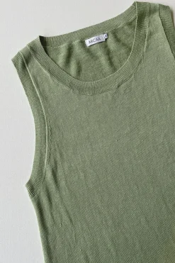 ARCAA Knitwear|Dresses|Brie Long Dress - Aloe