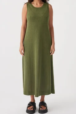 ARCAA Knitwear|Dresses|Brie Long Dress - Caper
