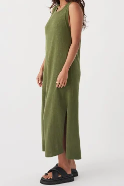 ARCAA Knitwear|Dresses|Brie Long Dress - Caper
