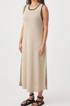 ARCAA Knitwear|Dresses|Brie Long Dress - Taupe