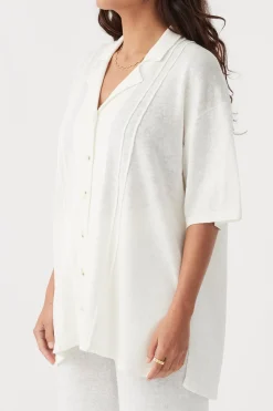 ARCAA Tops|Knitwear|Darcy Shirt - Cream