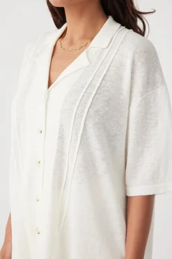ARCAA Tops|Knitwear|Darcy Shirt - Cream