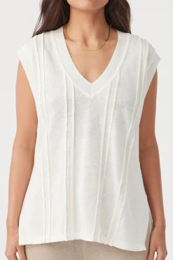 ARCAA Tops|Knitwear|Darcy Vest - Cream