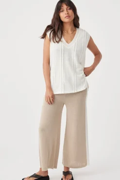 ARCAA Tops|Knitwear|Darcy Vest - Cream