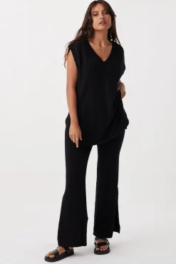 ARCAA Pants|Knitwear|Emma Pant - Black