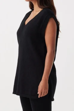 ARCAA Tops|Knitwear|Emma Vest - Black
