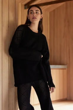 ARCAA Knitwear|Ezra Sweater Black