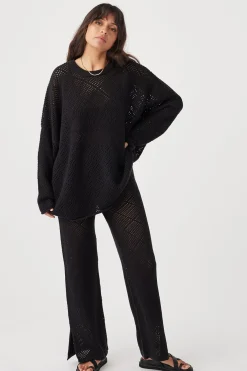 ARCAA Knitwear|Ezra Sweater Black