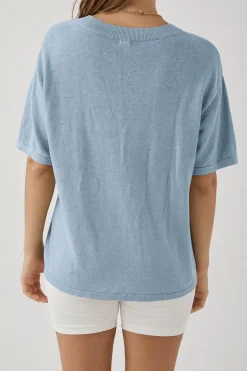 ARCAA Tops|Knitwear|Hugo T Shirt - Sky