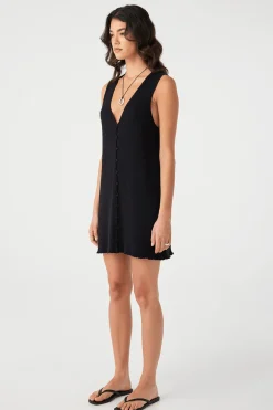 ARCAA Knitwear|Dresses|Jude Mini Dress - Black