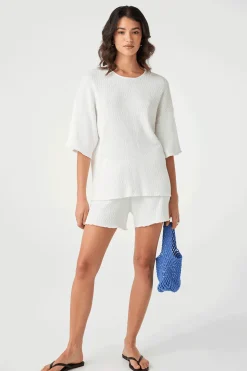ARCAA Tops| Jude T-Shirt - Cream