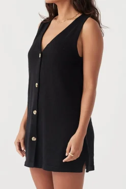 ARCAA Knitwear|Dresses|Julia Mini Dress - Black