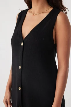 ARCAA Knitwear|Dresses|Julia Mini Dress - Black