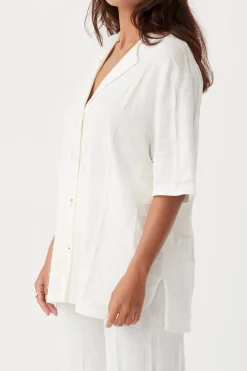 ARCAA Tops|Knitwear|Lara Shirt - Cream