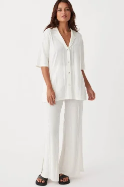 ARCAA Tops|Knitwear|Lara Shirt - Cream