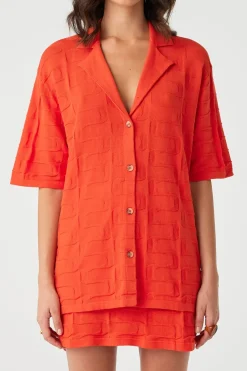 ARCAA Tops|Lara Shirt - Hibiscus
