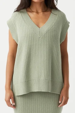 ARCAA Tops|Knitwear|Vera Knit Vest - Sage