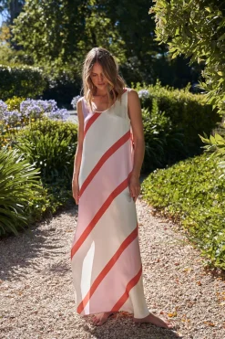 Aston Studio Dresses|Poppy Dress - Hana Stripe