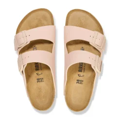 Birkenstock Slip On & Sandals|Arizona New Beige Birko-Flor - Narrow