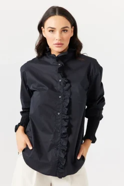 Brave & True Toggle Menu|Tops|Brave & True The Countess Shirt - Black