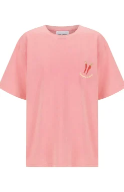 Cartel & Willow Toggle Menu|Tops|Cartel & Willow Hot Summer Tee - Pink/Hot Summer Print