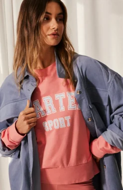 Cartel & Willow Tops|Jumpers|Cartel & Willow Ivie Sweater - Guava