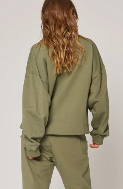 Cartel & Willow Tops|Cartel & Willow Nina Sweater - Khaki