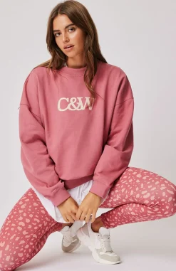 Cartel & Willow Tops|Jumpers|Cartel & Willow Nina Sweater - Merlot