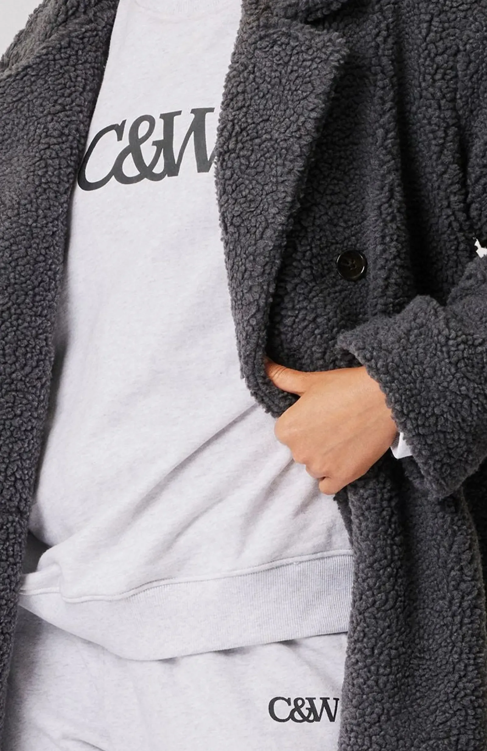 Cartel & Willow Tops|Jumpers|Cartel & Willow Nina Sweater - Grey Marle