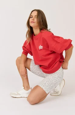 Cartel & Willow Tops|Jumpers|Cartel & Willow Nina Sweater - Cherry