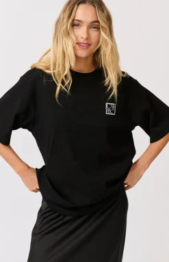 Cartel & Willow Tops|Cartel & Willow Sadie Tee - Black